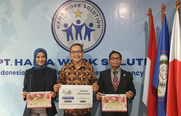 BANGGA!! Hamaren Group dan Jinsen Shidoukai Foundation Menjadi Sponsor Utama Sakura Matsuri ke-12